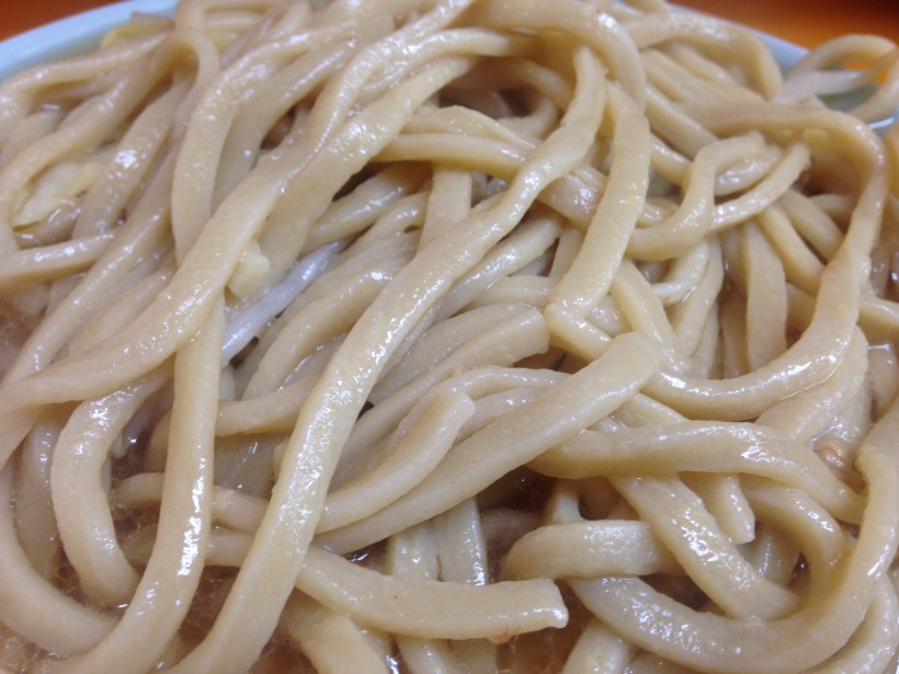 ラーメン二郎の麺