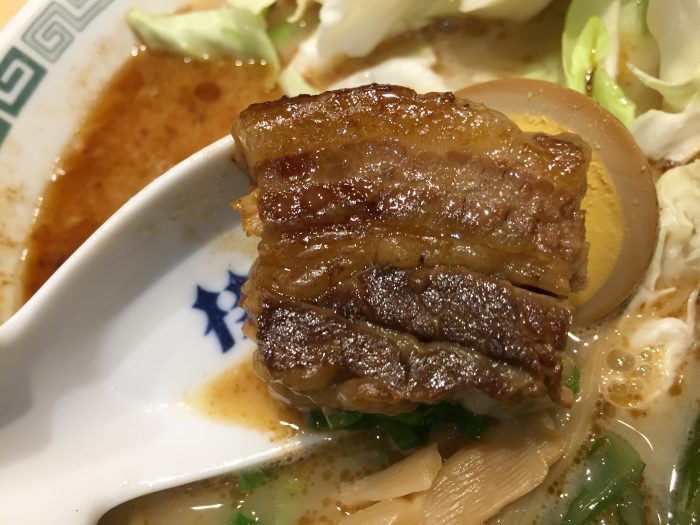 桂花ラーメン 太肉麺　ターローメン 太肉