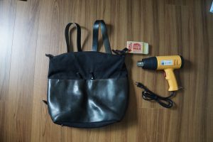 バギーポートの帆布×オイルレザー2Wayリュック