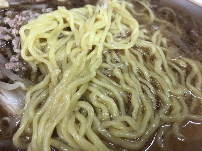サッポロラーメン 天竜‐醤油一枚 麺