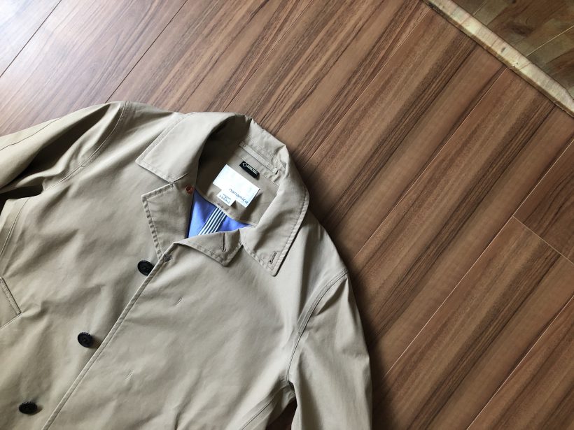ナナミカ ゴアテックス ステンカラーコート（nanamica GORE-TEX Soutien Collar Coat）｜ベージュを購入～コットンゴアテックスファブリックは3着目。