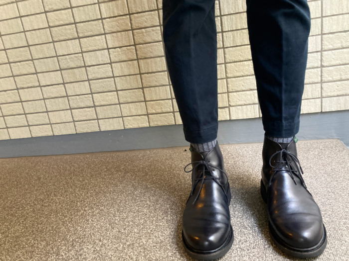 パラブーツ ブロワ Paraboot Blois 購入当初 コーディネート