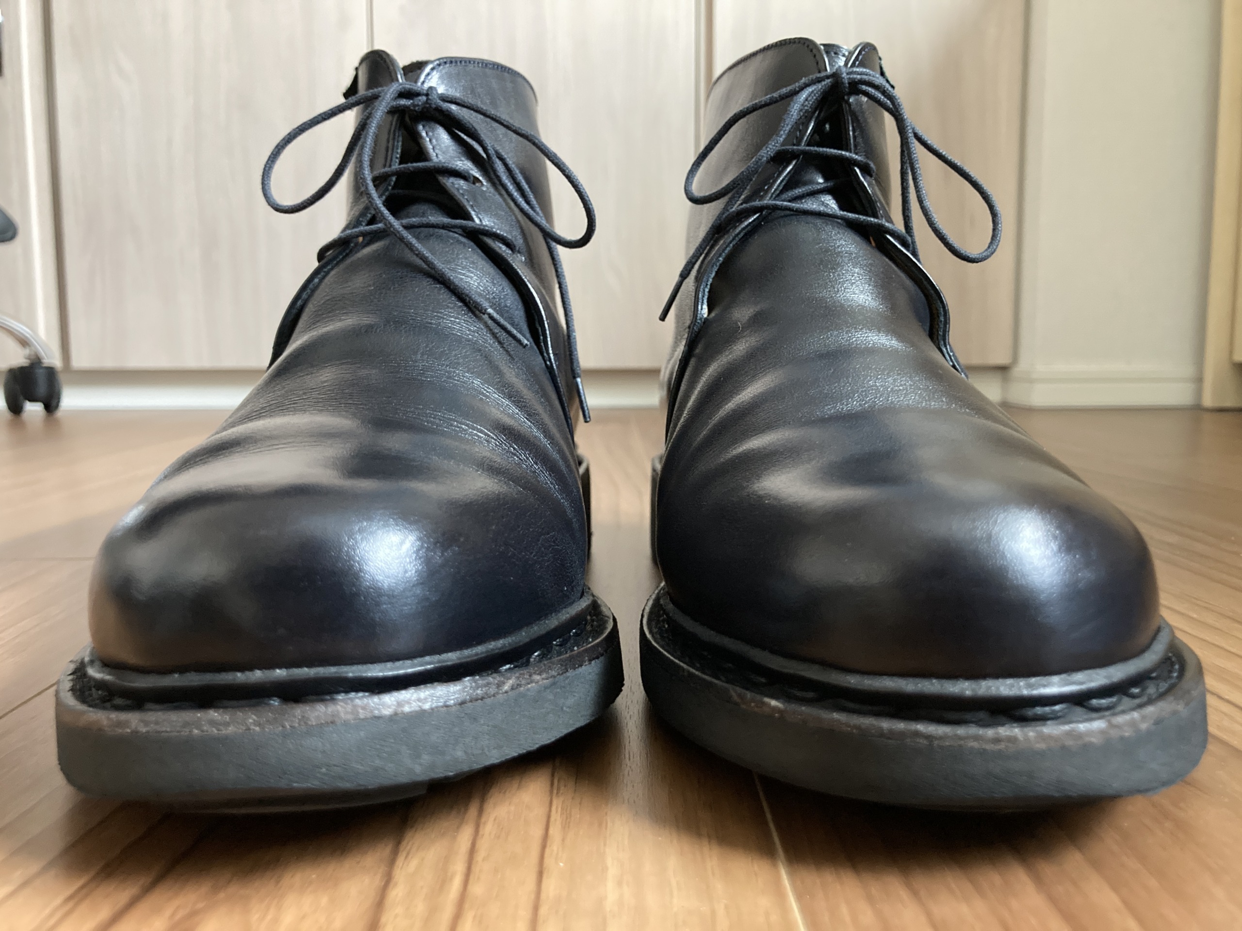 パラブーツ ブロワ Paraboot Blois 購入当初 正面