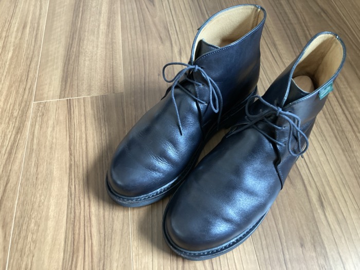 パラブーツ ブロワ（Paraboot Blois）【ユーズド】―― 秋冬と荒天時にハードに履く予定のチャッカブーツを購入 | Green