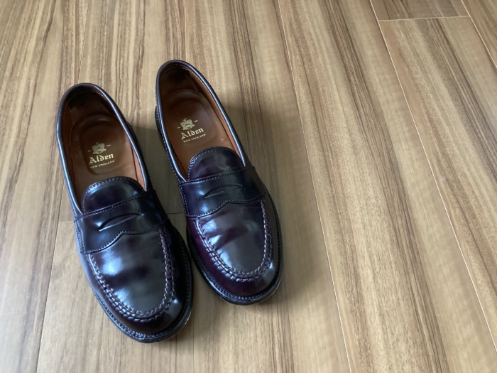 新品 未使用 ALDEN 986 オールデン 8 1/2D ローファー 26.5靴