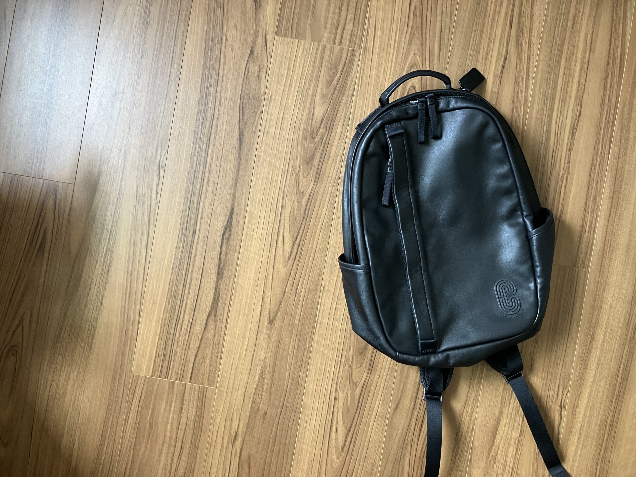 現行品・未使用に近い】COACH コーチ エッジ レザー リュックサック 